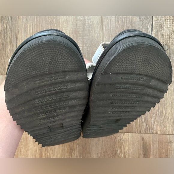 Doc Martens Sandals Blaire Women’s Size 6 Platform White Leather Gladiator - Picture 13 of 16